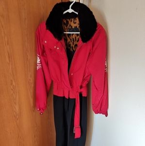 Vintage Bogner Women's Ski Suit Size 10
